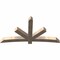 Ekena Millwork Alberta Smooth Timber Gable Bracket, Douglas Fir, 84"W x 45"H x 5 1/2"D x 5 1/2"F, 13/12 Pitch GBW084X45X0606ALB00SDF - alternate 5